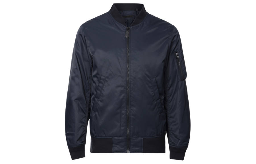 UNIQLO Jackets Men's Navy Blue Baseball Collar Moderate Other