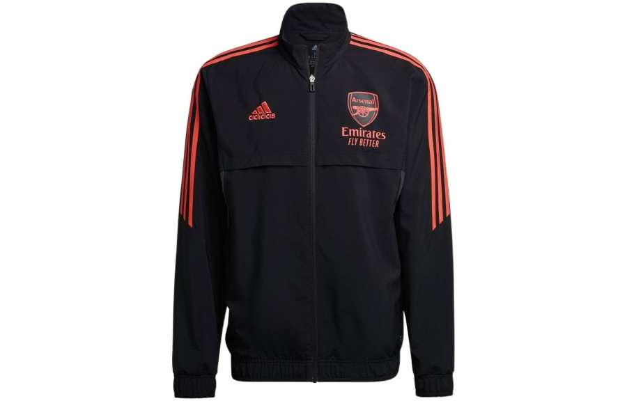 Adidas Adidas Jackets Men's Black Stand Collar Moderate Other