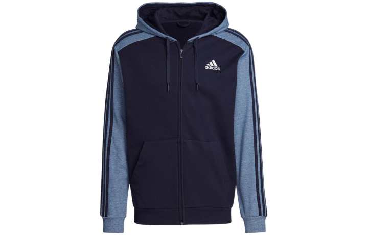 Adidas Adidas Essentials Melange French Terry Full Zip Hoodie