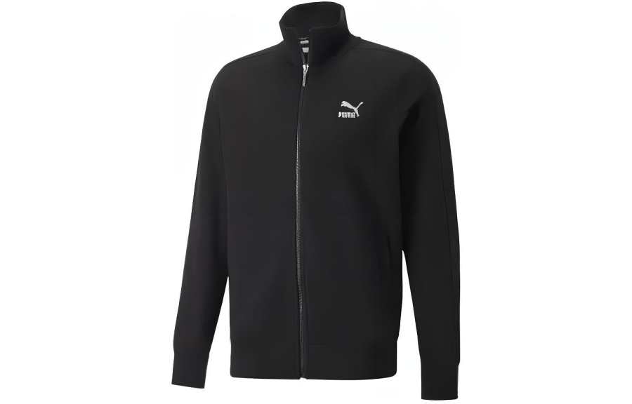 PUMA Fall 2022 T7 Collection Jackets Men's Black Stand Collar Moderate Other