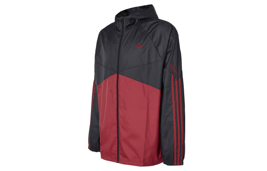 Adidas Originals Jackets Men's Victory Red Hooded Moderate Other