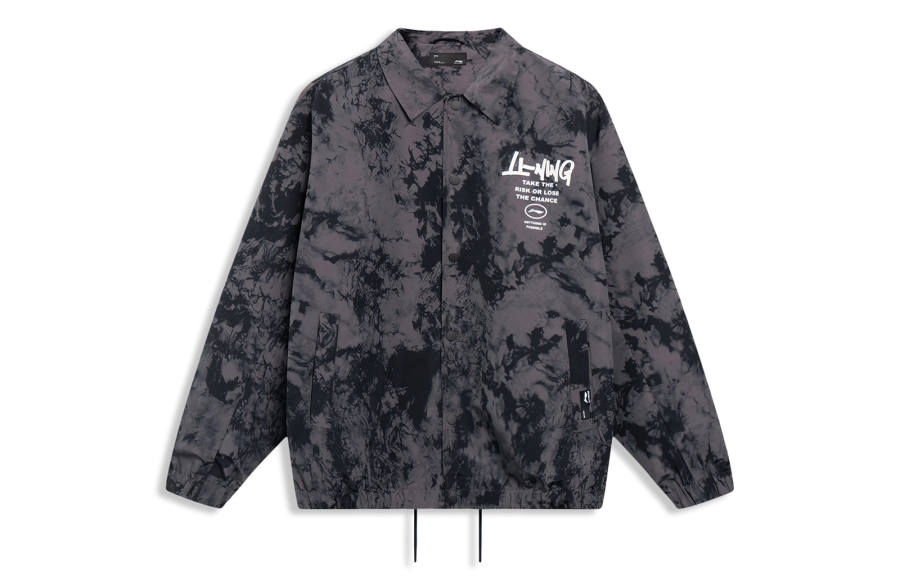 Li-Ning Li Ning Sports Life Collection Jacket Men's Black All Over Print