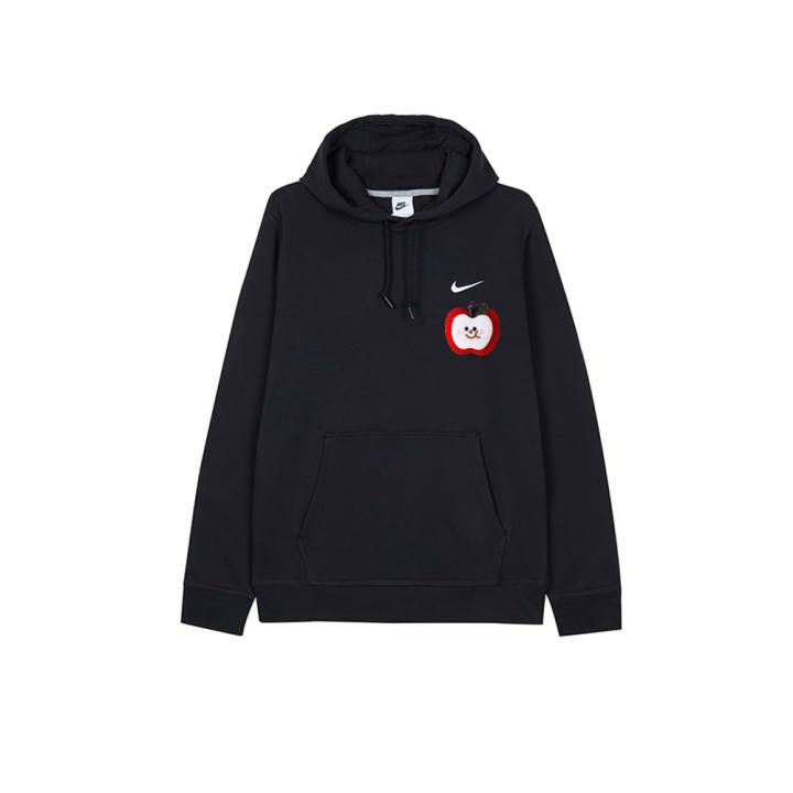 Nike Nike Sweatshirts Men's Black Hooded Moderate Regular