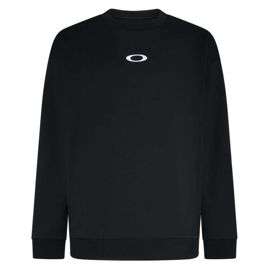 Oakley Sweatshirts Men's Black Crew Neck Moderate Regular