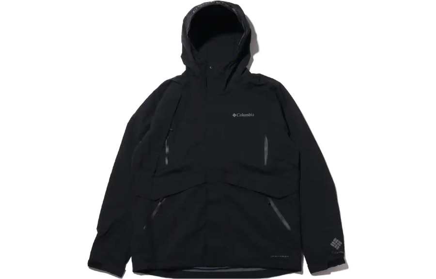Columbia Jackets Men's Black Hooded Moderate Other