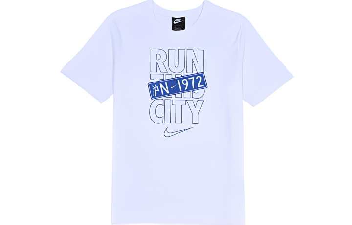 Nike Nike T Shirts Men's Crew Neck Moderate Straight Fit