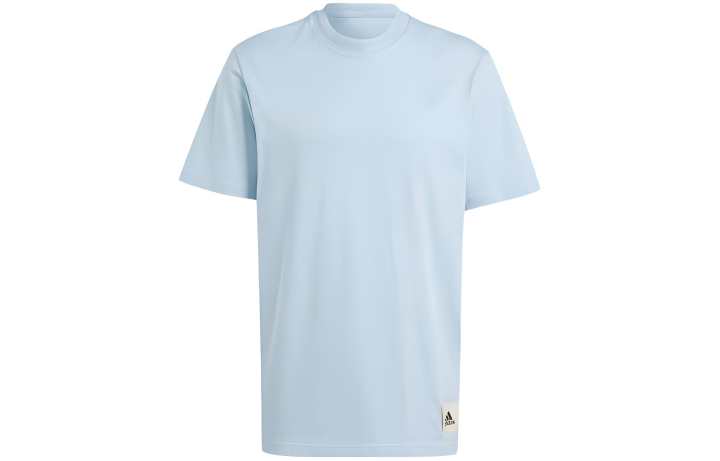 Adidas Adidas T Shirts Men's Light Blue Crew Neck Moderate