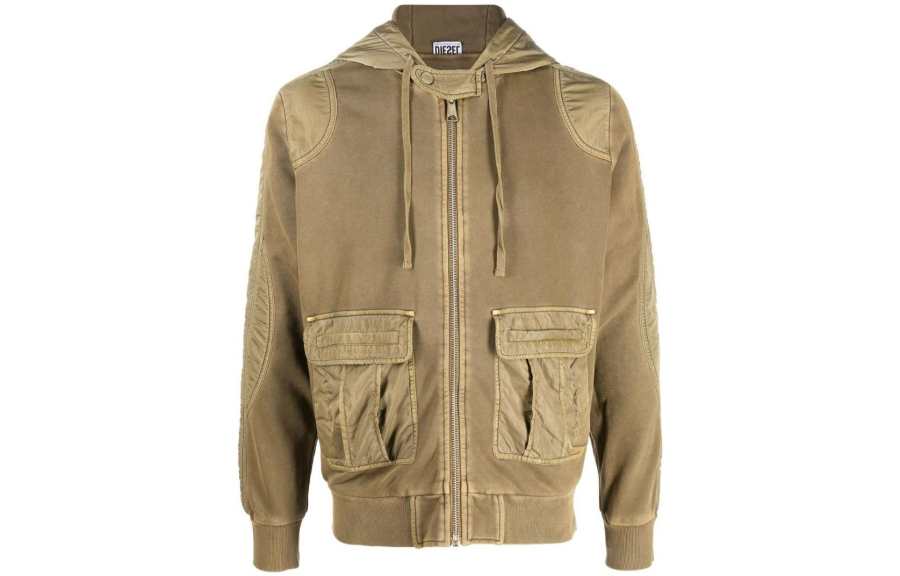 DIESEL DIESEL Jackets Men's Khaki Moderate
