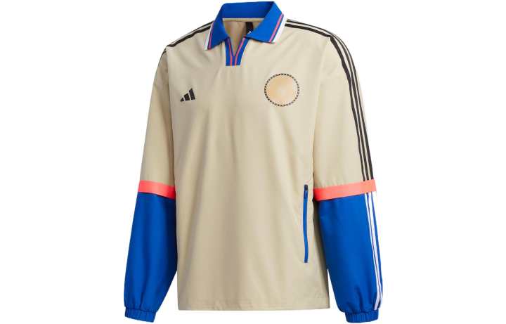 Adidas Adidas Jackets Men's Beige Lapel Moderate Other