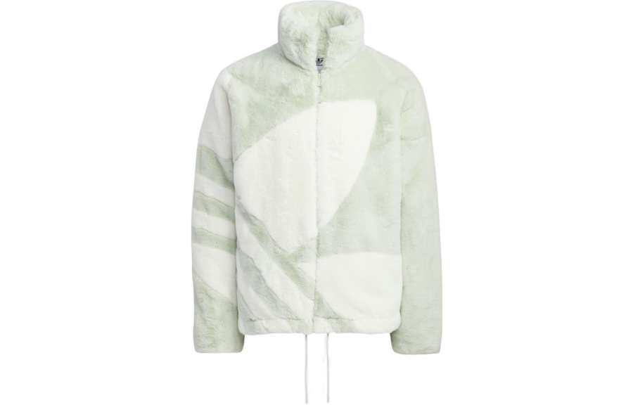 Adidas Originals Jackets Unisex Green Stand Collar Moderate Other