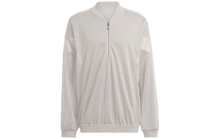 Adidas Originals BLUE VERSION CHALLENGER Jackets Men's Pearl Gray Baseball Collar Moderate Other