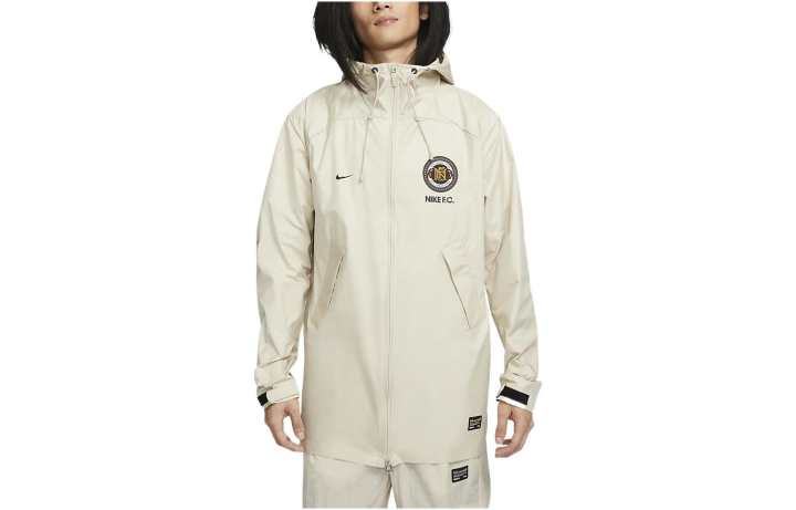 Nike Nike Jackets Men's Ecru Hooded Moderate Other