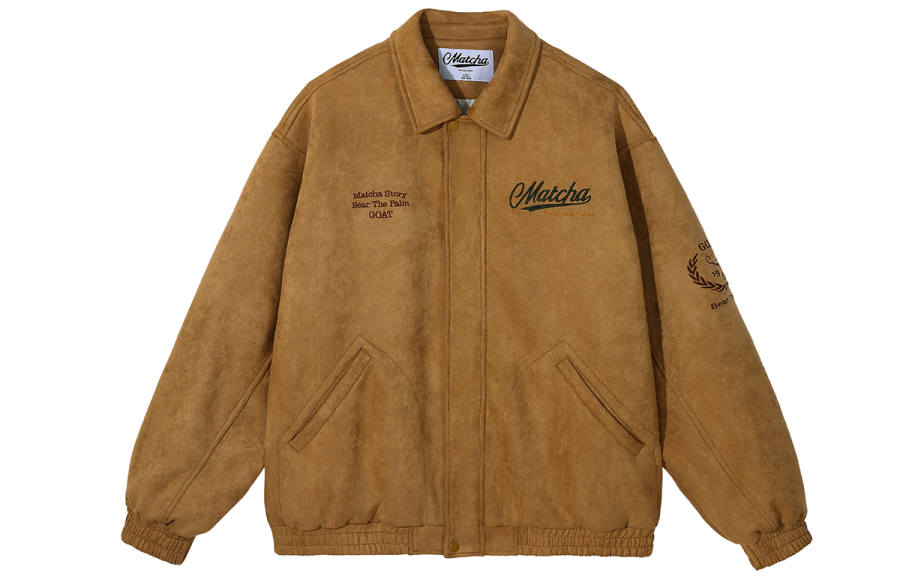 MATCHA STORY Jackets Unisex Lapel Moderate Other