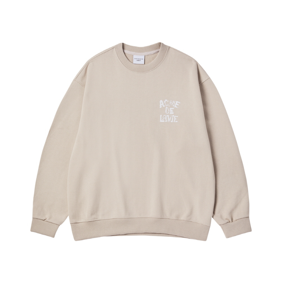 Acme De La Vie Acme De La Vie/ADLV SS25 Sweatshirt Unisex Dark Beige