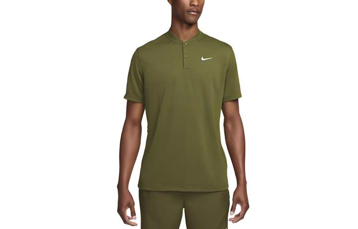 Nike Nike Polo Shirts Men's Olive Polo Collar Moderate Straight Fit