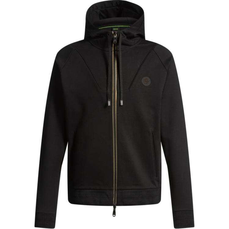 HUGO BOSS Boss Logo patch Hoodie