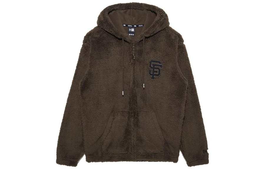 New Era Jackets Unisex Umber Hooded Non Detachable Moderate Other