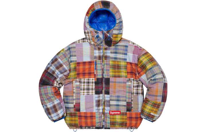 Supreme Supreme Madras Reversible Windstopper Puffer Jacket