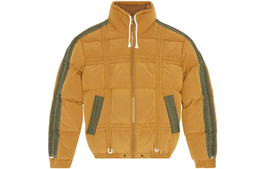 DIESEL DIESEL Jackets Men's Green Stand Collar Moderate Other