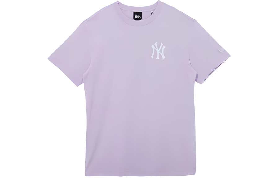 New Era SS22 Letter T Shirt Unisex Purple