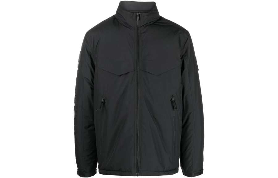 A-COLD-WALL* A COLD WALL* Logo print Zipped Jacket