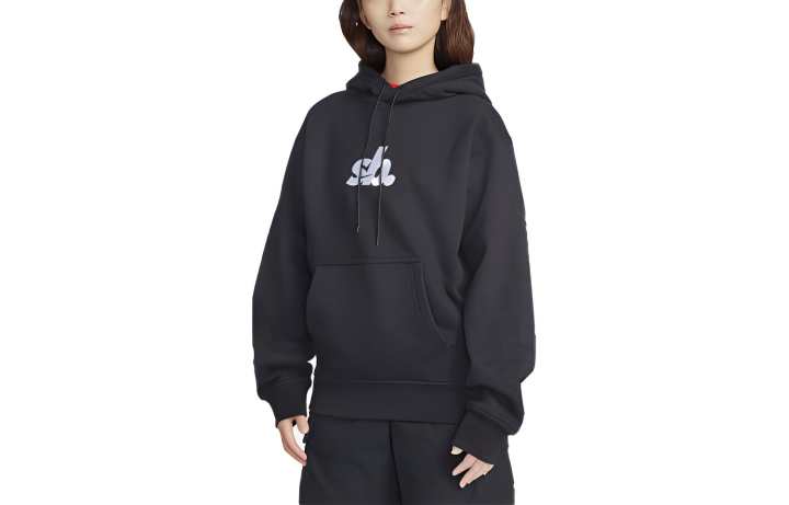 Nike Nike Sweatshirts Unisex Black Hooded Moderate Other