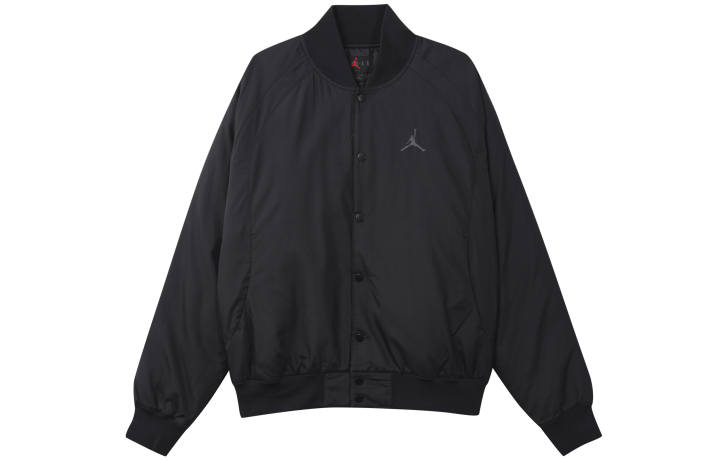 Jordan Jordan Sport Varsity Jackets Men's Black Baseball Collar Moderate Other