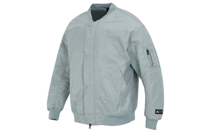 Adidas Adidas Reflective Print Fleece Lined Pilot Without Hood Jackets & Coats Unisex Dusty Green