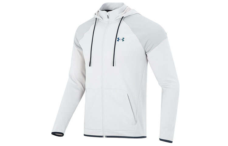 Under Armour RUSH Jackets Men's Gray Hooded Moderate Other