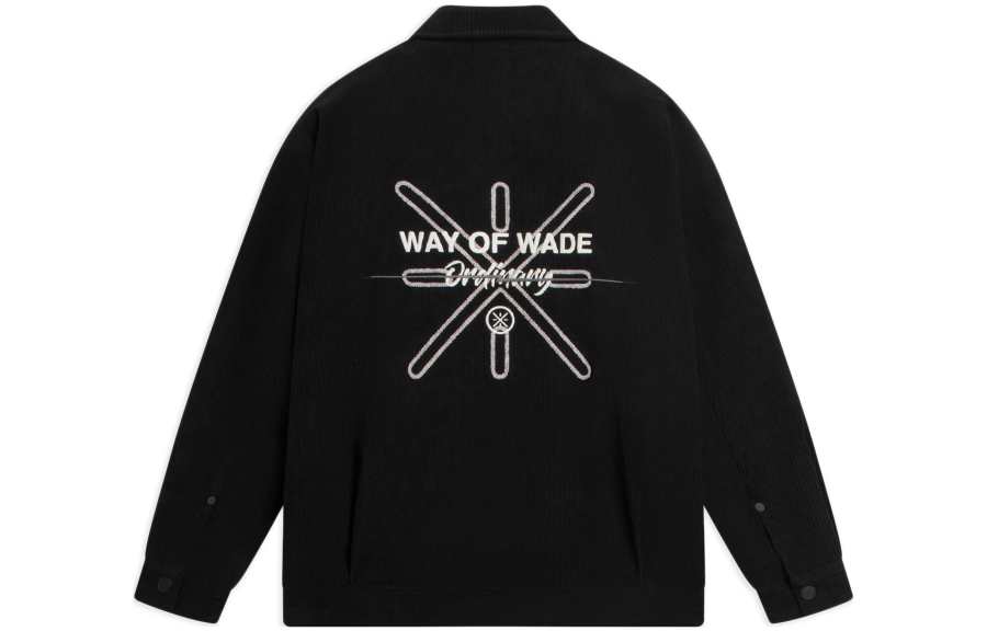 Li-Ning Li Ning Jackets Men's Black Lapel Moderate Other