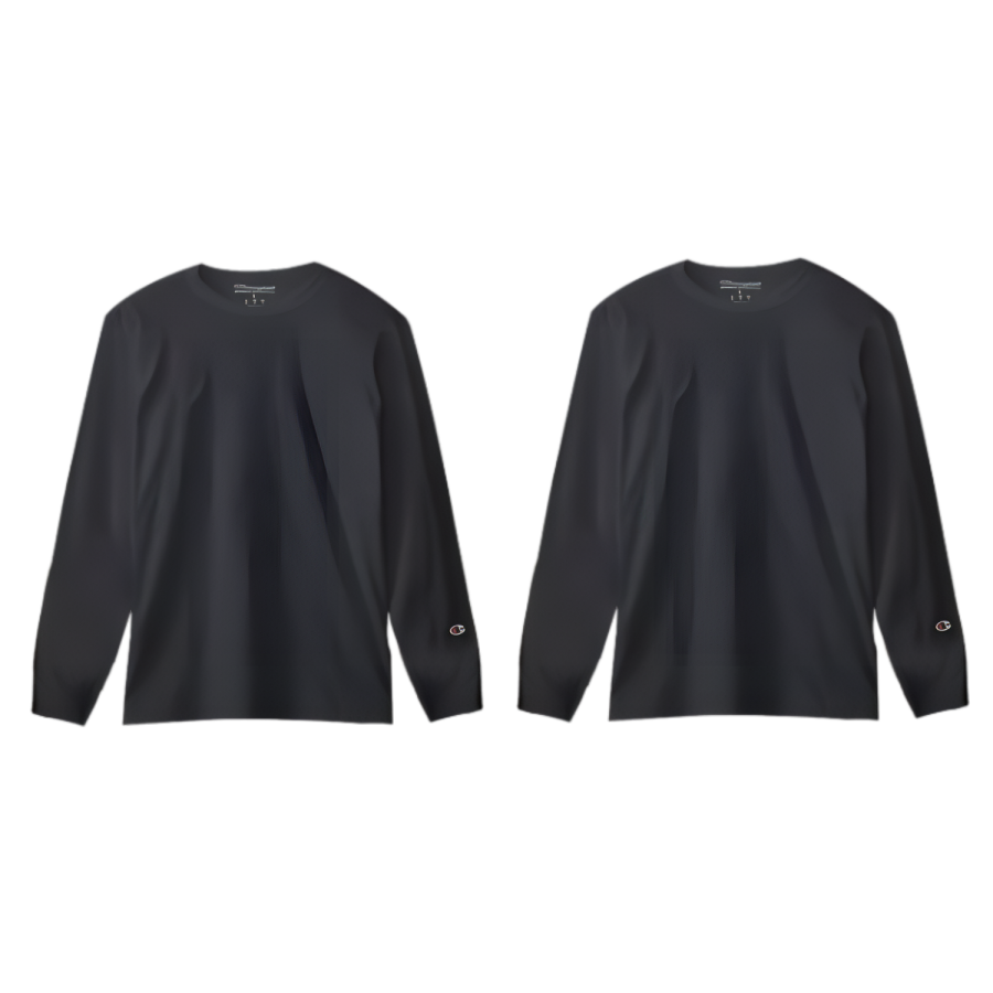 Champion T Shirt Men's Black, 2 Pack