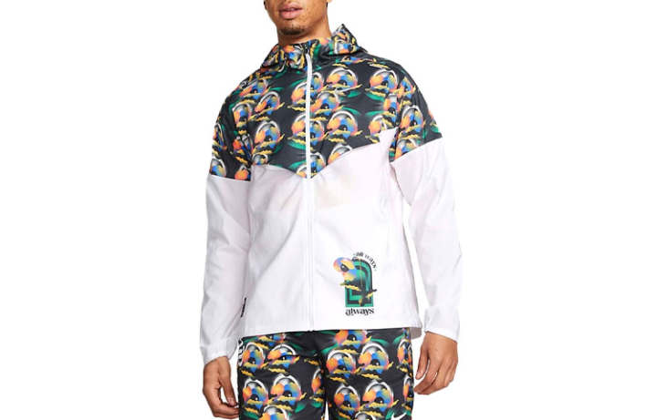 Nike Nike Jackets Men's White Hooded Moderate Other