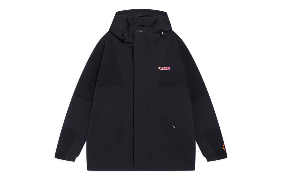 Li-Ning Li Ning Jackets Men's Black Hooded Moderate Other