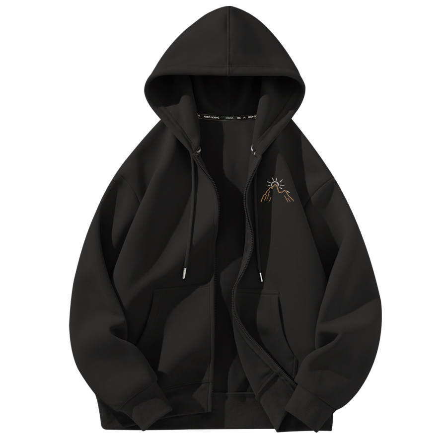 MINISO Sweatshirts Unisex Hooded Moderate Heavyweight