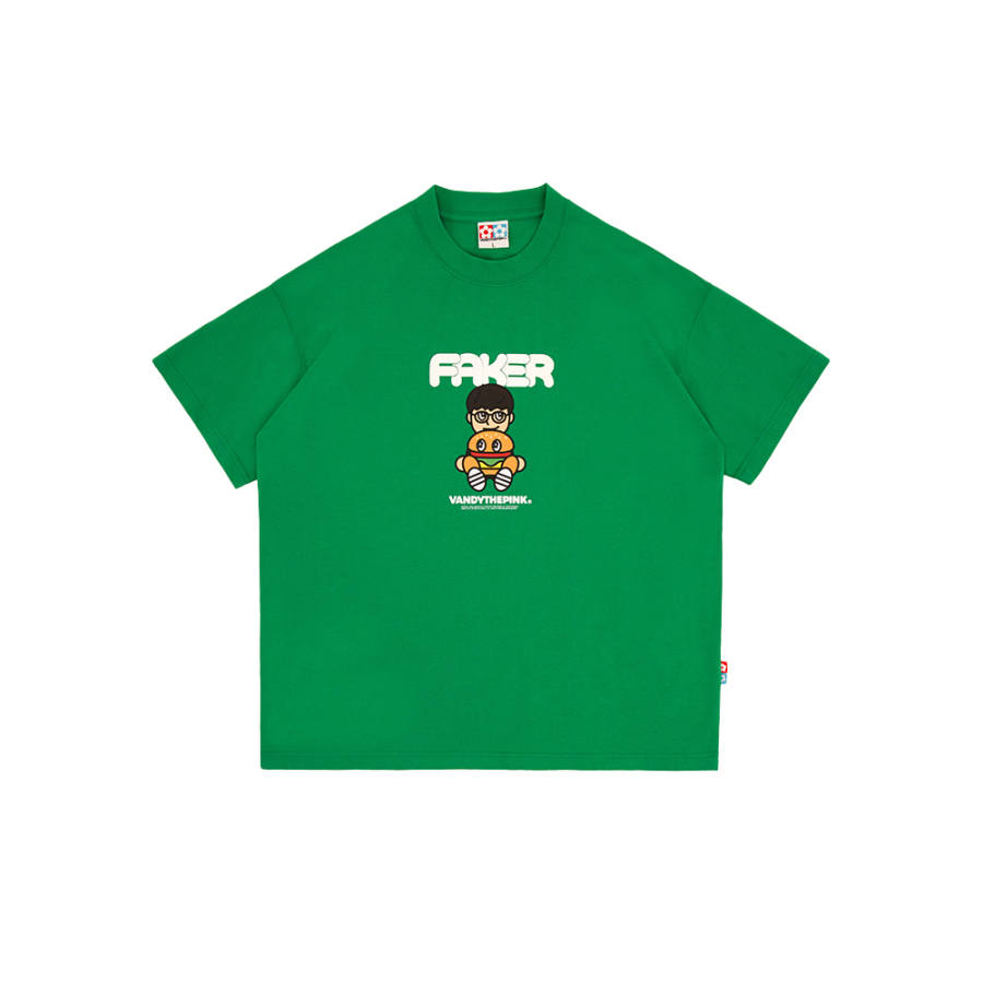 Vandy The Pink x FAKER T Shirt Unisex Green
