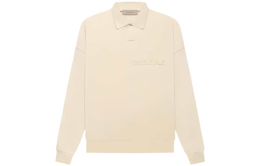 Fear Of God Essentials Polo Shirt Unisex Eggshell White