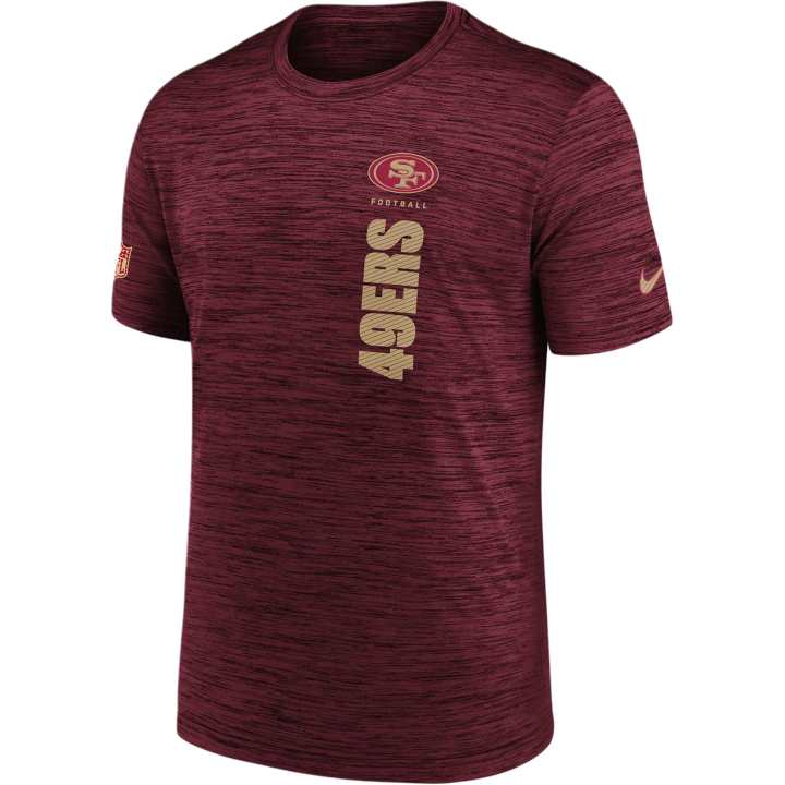 Nike Nike San Francisco 49ers Sideline Velocity Men's Nike Dri FIT Nfl T Shirt