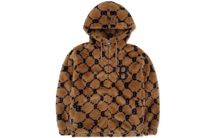 MLB MLB Jackets Unisex Brown Hooded Moderate Other