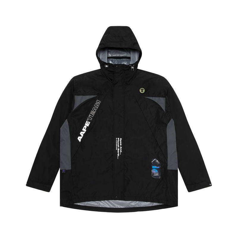 Aape Aape Graphic-print Hooded Padded Jacket