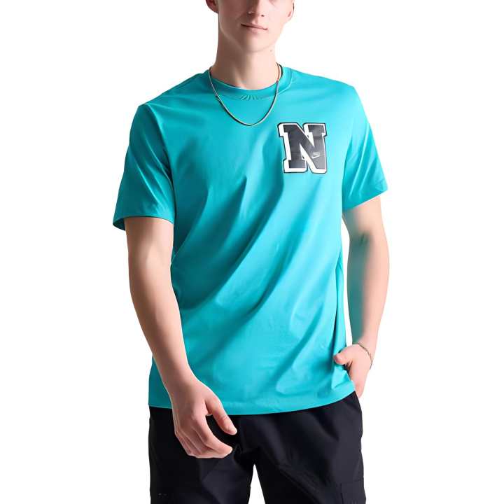 Nike Nike T Shirts Men's Blue Crew Neck