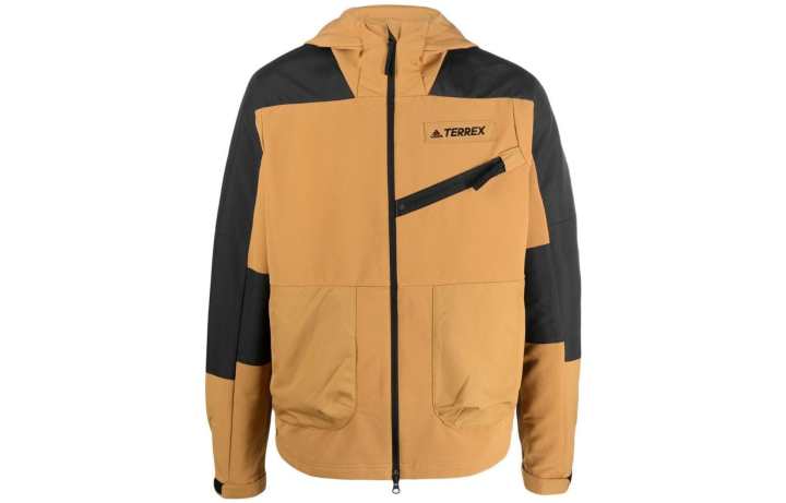 Adidas Adidas Terrex Jackets Men's Brown Hooded Moderate Other