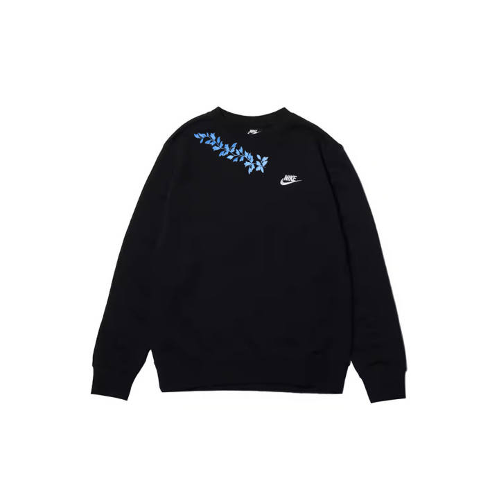 Nike Nike Sweatshirts Men's Black Crew Neck Moderate Regular