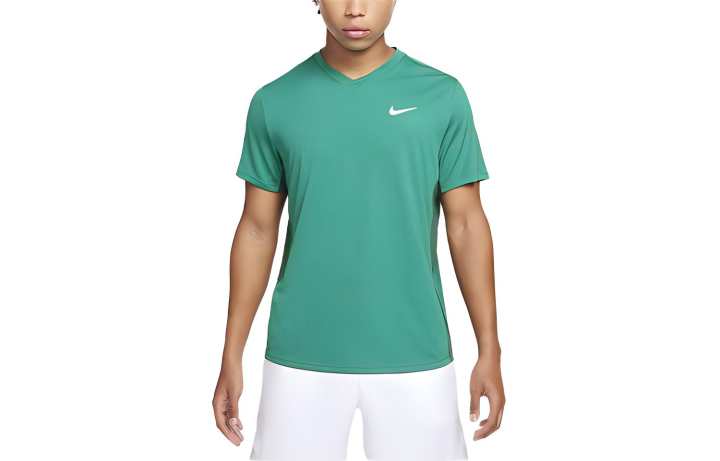 Nike Nike Court Dri FIT Victory T Shirt Men's Canyon Green