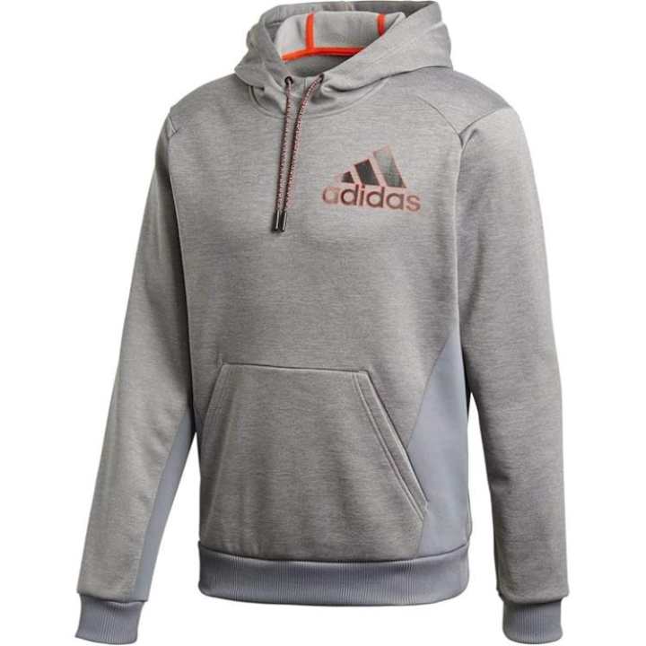 Adidas Adidas Sweatshirts Men's Gray Hooded Moderate Other