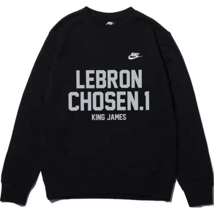 Nike Nike Sweatshirts Unisex Black Crew Neck Moderate Regular
