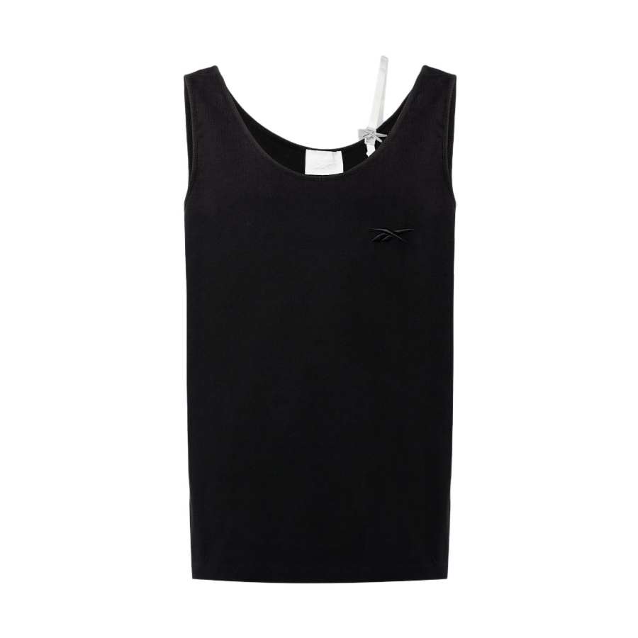 Reebok Tank Tops Unisex Black Crew Neck Moderate Other