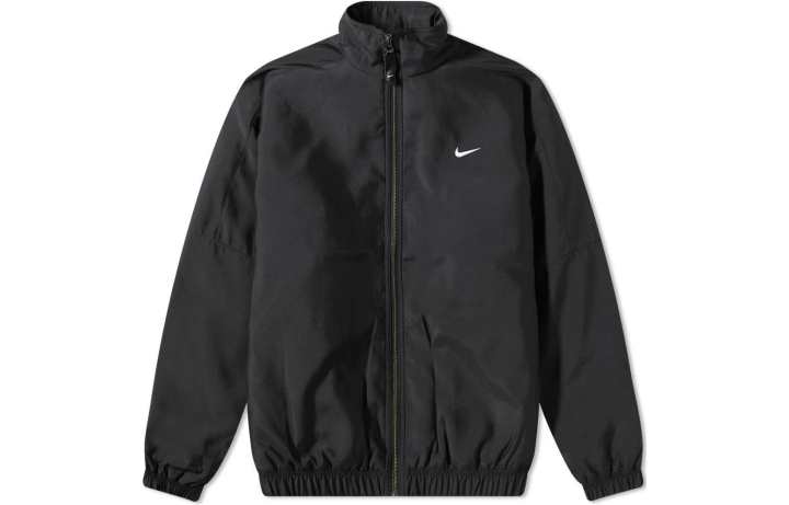 Nike Nike Solo Swoosh Satin Bomber Jacket
