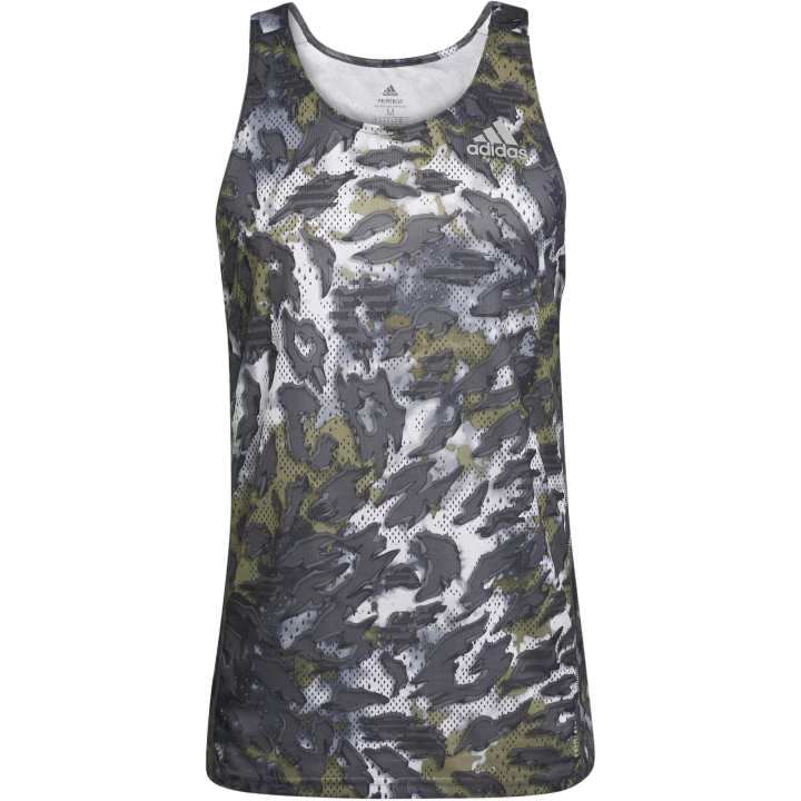 Adidas Adidas Free Shipping With AdiClub Fast Graphic Primeblue Running Singlet