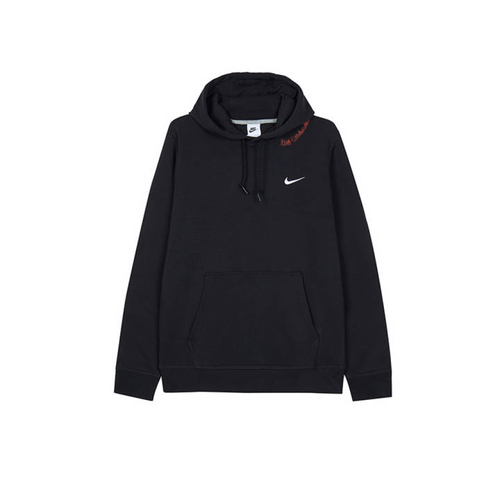 Nike Nike Sweatshirts Men's Black Hooded Moderate Regular
