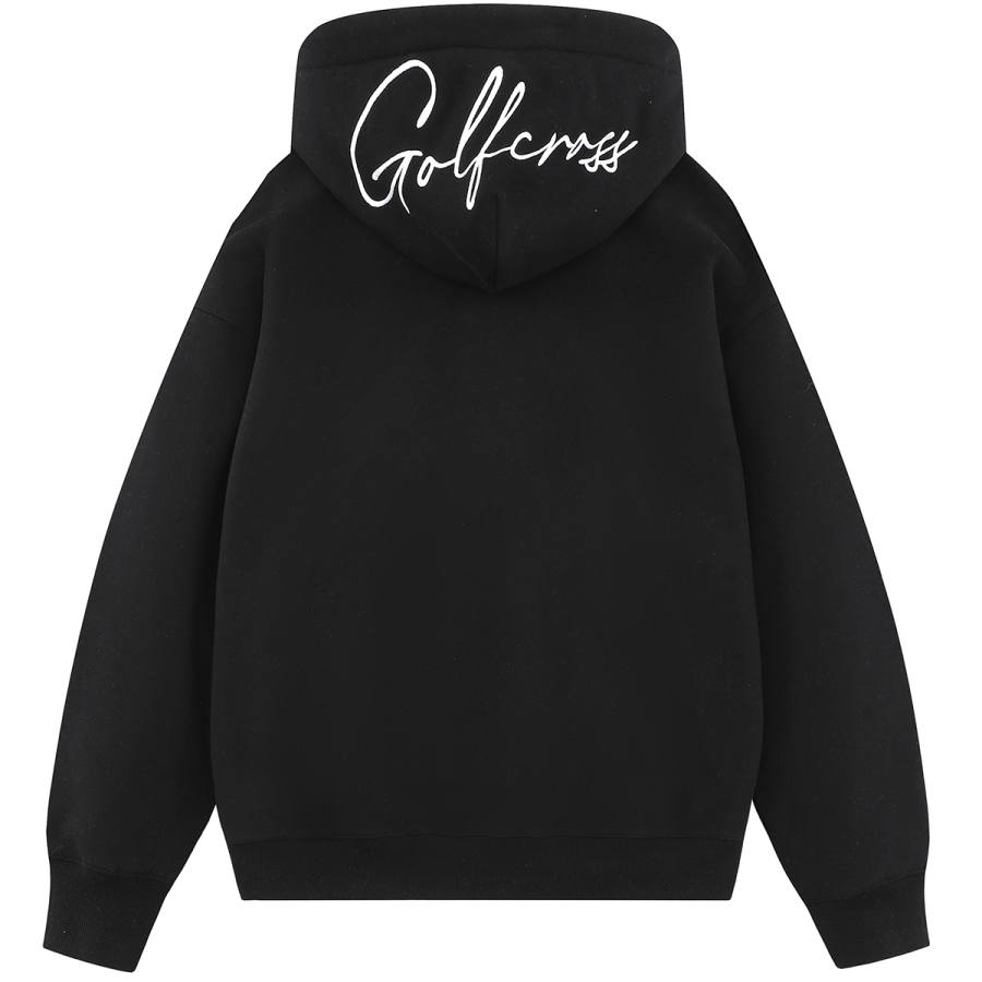 GOLFCROSS Sweatshirts Unisex Hooded Moderate Cardigan
